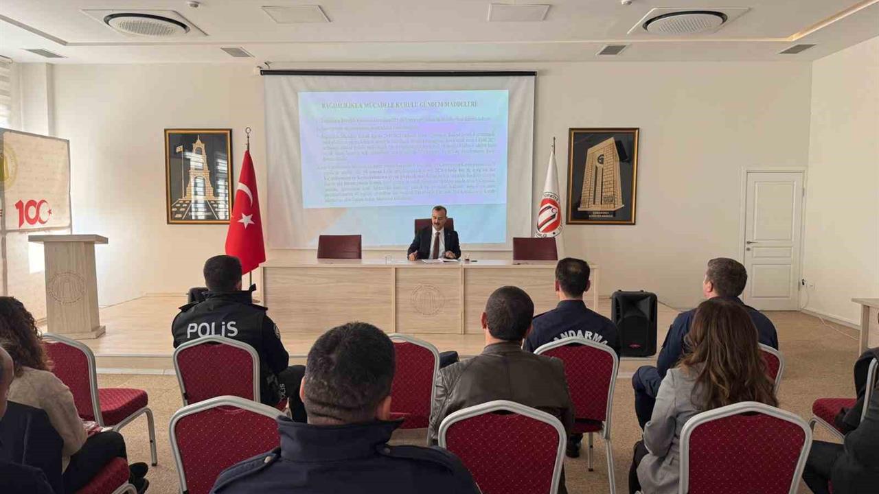 Çanakkale Eceabat'ta Bağımlılıkla Mücadele İçin Toplantı Yapıldı