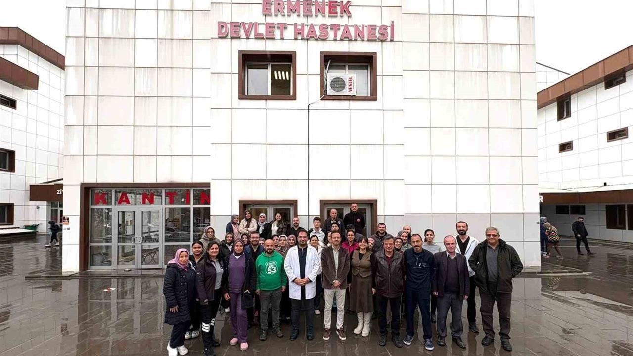 Karaman Ermenek İlçe Devlet Hastanesi'ne Hastalardan Mektuplu Teşekkür İfadeleri