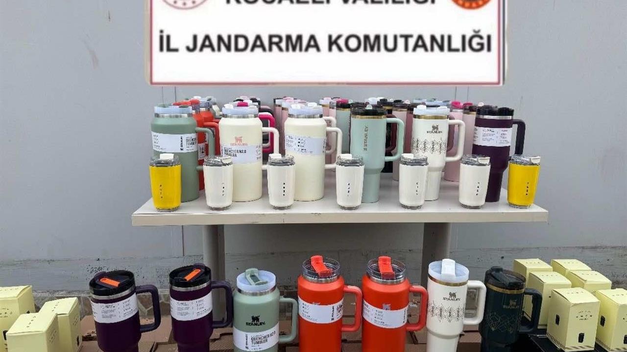 Kocaeli'de Yapılan Operasyonda 100 Termos ve 9 Silah Bulundu