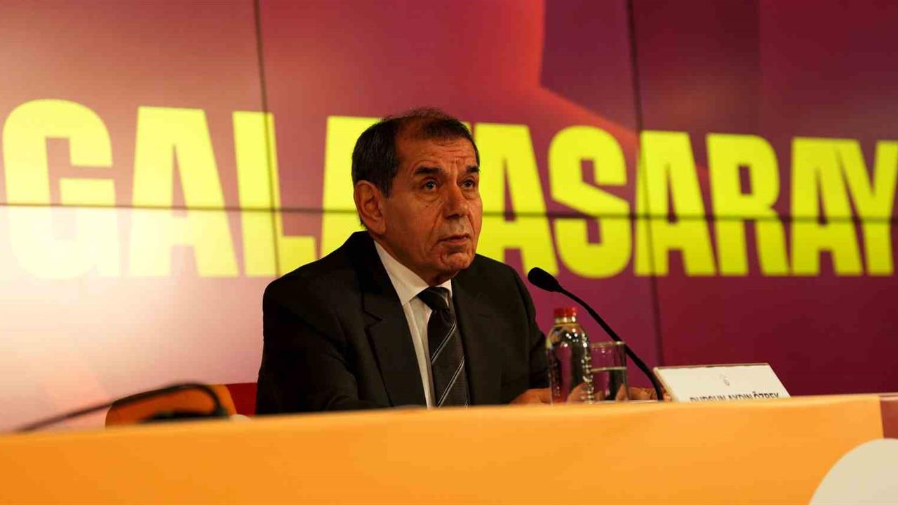 İstanbul'da Dursun Özbek, Türkiye Futbol Federasyonu'nu Galatasaray'a karşı eleştirdi