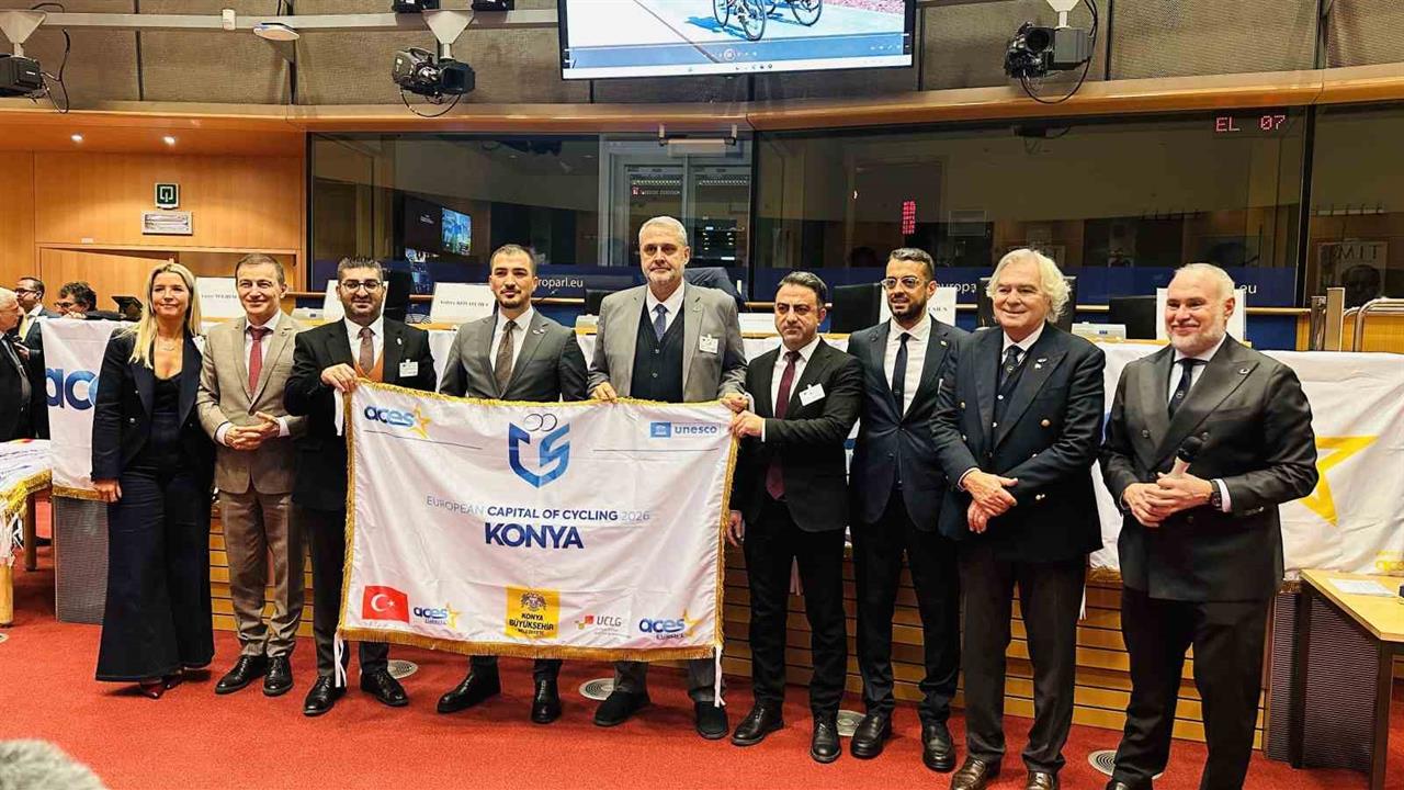 Konya, 2026 Yılı İçin Avrupa Bisiklet Başkenti Seçildi