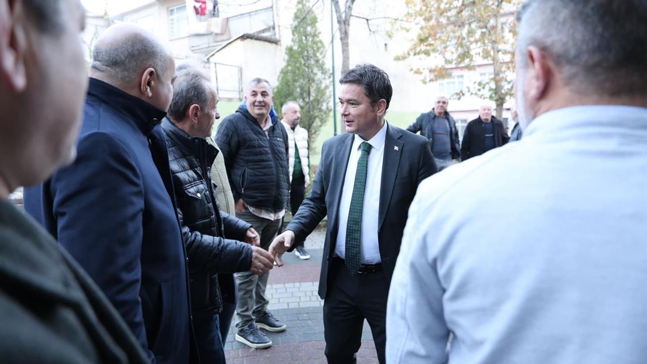 Bursa Osmangazi'de Başkan Aydın, 7/24 hizmete devam ettiklerini belirtti.