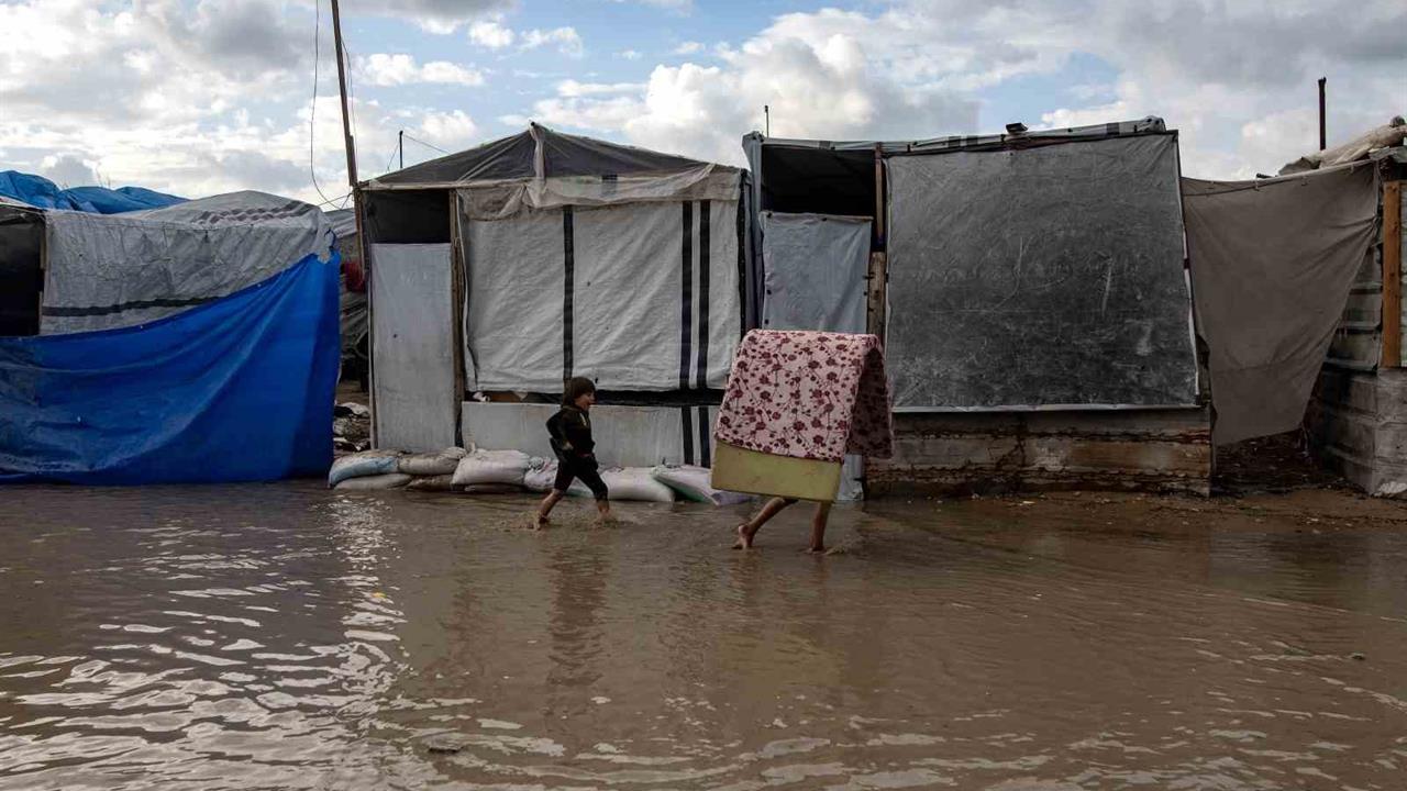 Gazze Şeridi'nde Byron Fırtınası Nedeniyle 12 Kişi Hayatını Kaybetti