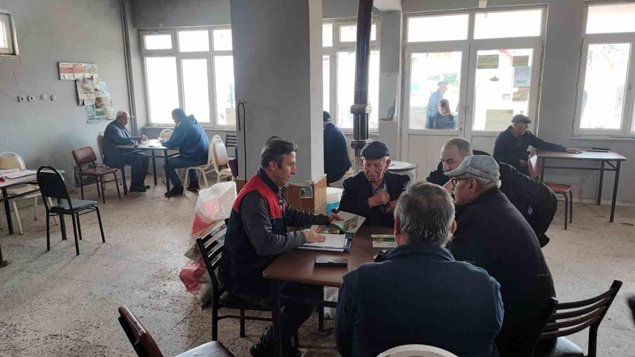 Kırklareli Babaeski'de Çiftçilere Yönelik Eğitim Toplantıları Düzenlendi