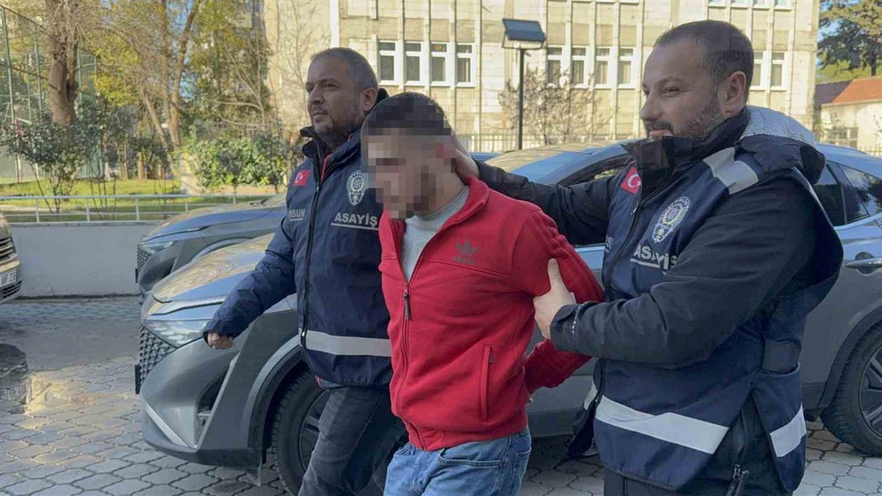 Samsun'da 2023 yılında bir cinayet işleyip Gürcistan'a kaçan zanlı, yakalandıktan sonra tutuklandı.