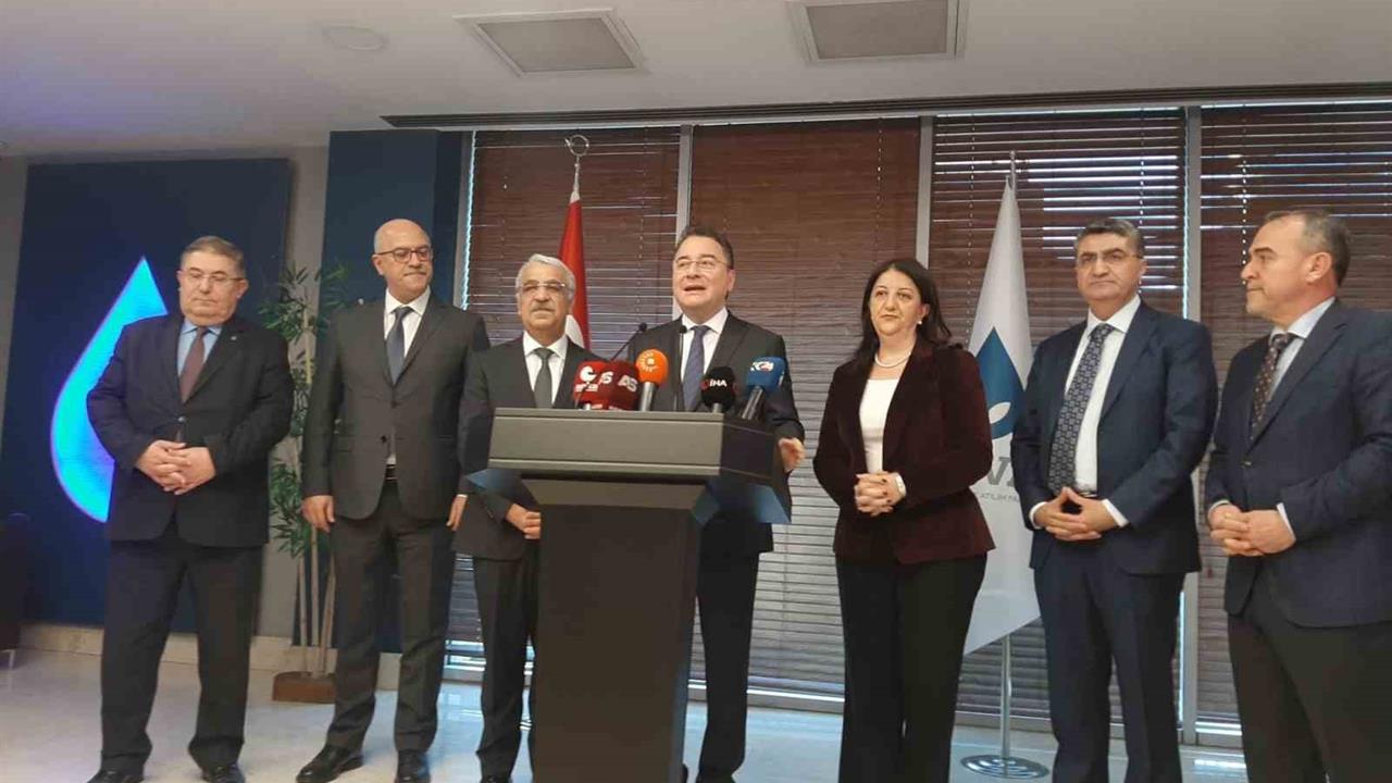 Ankara'da DEM Parti ve DEVA Partisi Arasında Önemli Görüşme Yapıldı