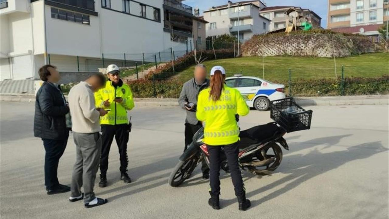Bilecik Merkez'de Motosiklet ve ATV Kullanıcılarına Yönelik Denetim Gerçekleştirildi