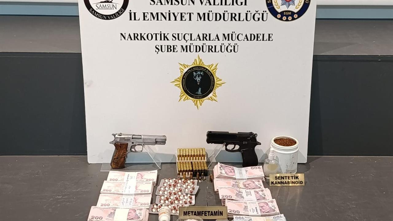 Samsun İlkadım'da Uyuşturucu Ticareti Yapan 7 Şüpheli Yakalandı