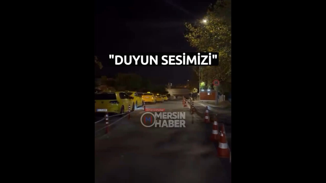 Mersin Toroslar'da Gece Saatlerinde Taksici M.U.'ya Bıçakla Saldırıldı