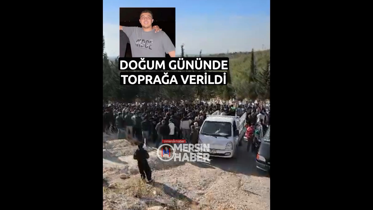 Mersin Mezitli'de İnşaatta Düşen 17 Yaşındaki Onur'un Cenazesi Bugün Gerçekleşti