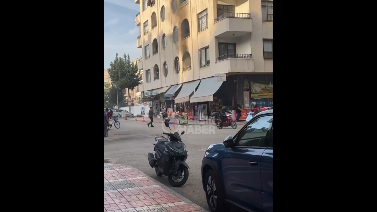 Yenişehir Palmiye Mahallesi'nde Bir Apartman Dairesinde Yangın Meydana Geldi.