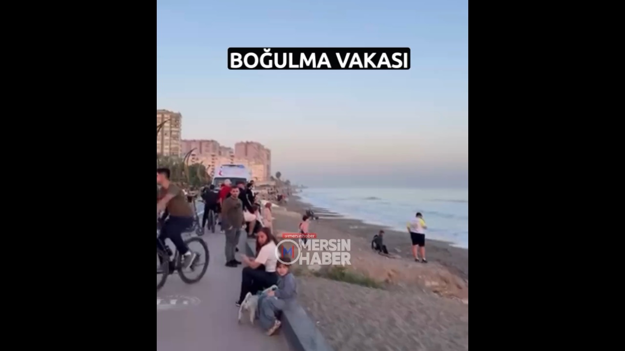 Mersin Mezitli'de Denize Giren Kişi İçin Arama Başlatıldı.. Video Haber