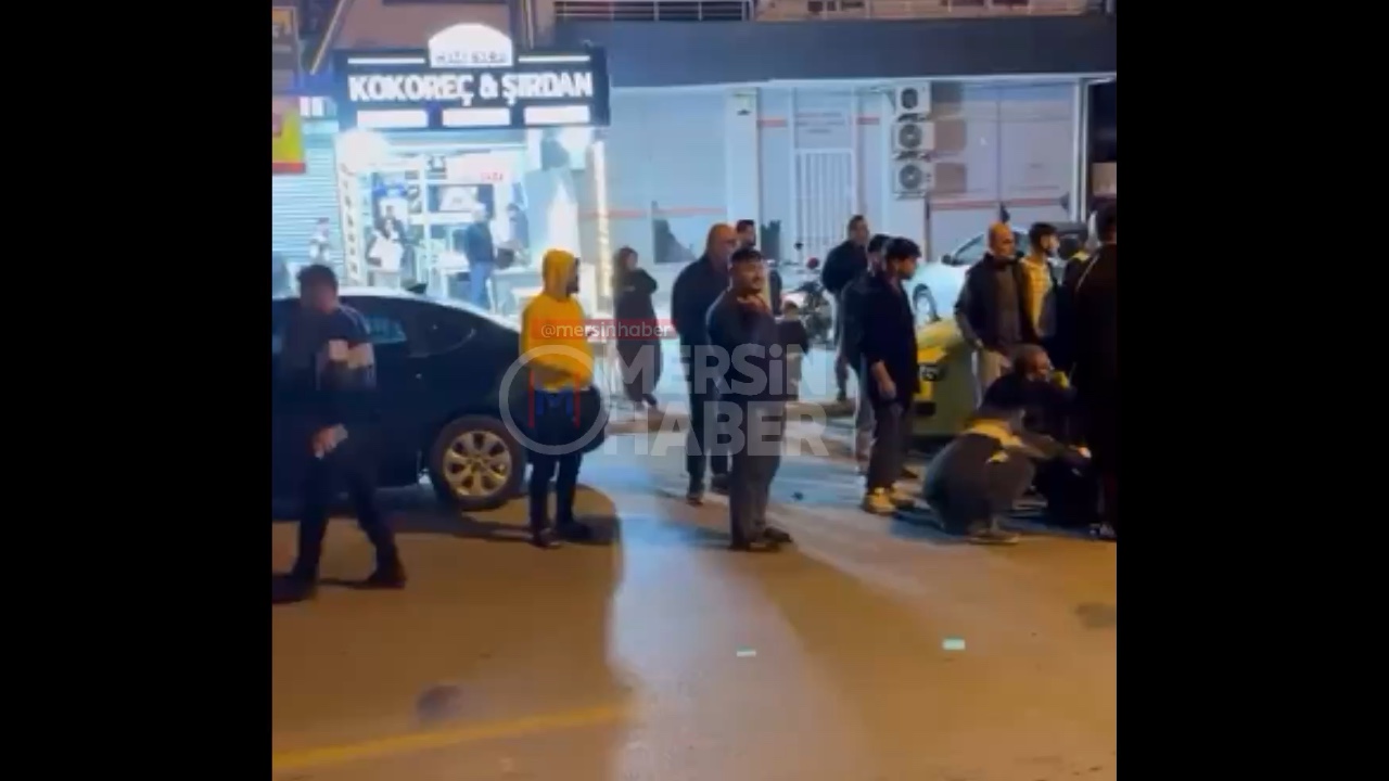 Mersin Toroslar'da Gece Saatlerinde Motosiklet Kazası Gerçekleşti. Video Kayıtları