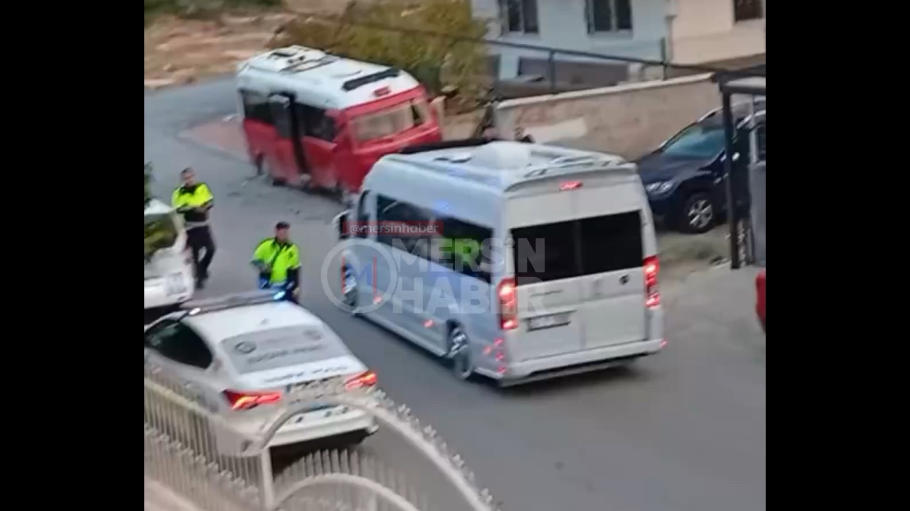 Mersin Toroslar'da Dolmuş Kazasında Bir Yolcu Yaralandı.. Video Haber